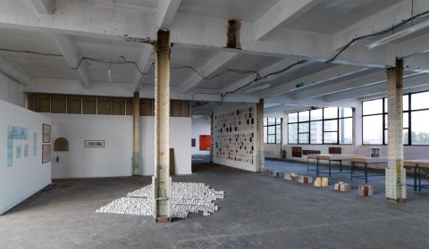 Unearthed, exhibtion image, Carpenter's Warehouse, Olympic Park